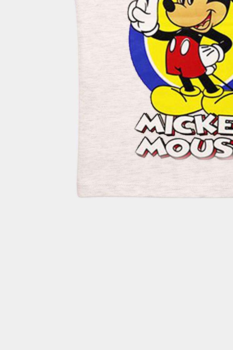 Boys' Mickey Mouse Sleeveless Summer Set – Cool & Comfy Cartoon Style - MYK_Fatimas