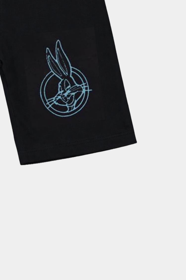 Bugs Bunny Boys' Summer T-Shirt & Shorts Set – Blue & Black - MYK_Fatimas