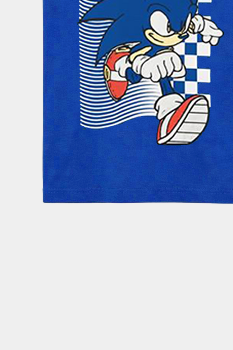 Sonic the Hedgehog Summer T-Shirt & Shorts Set for Boys - MYK_Fatimas