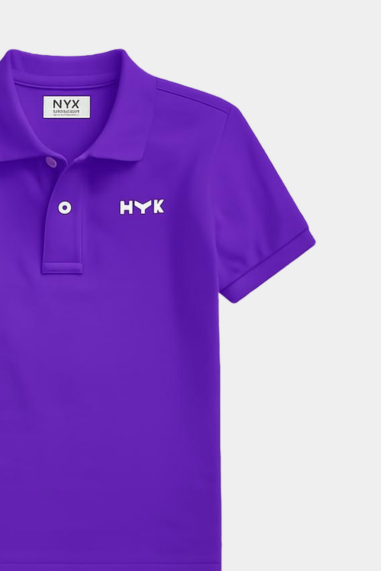 myk purple polo - MYK_Fatimas