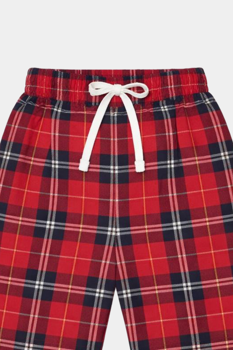 Boys' Red Plaid Summer Set - MYK_Fatimas