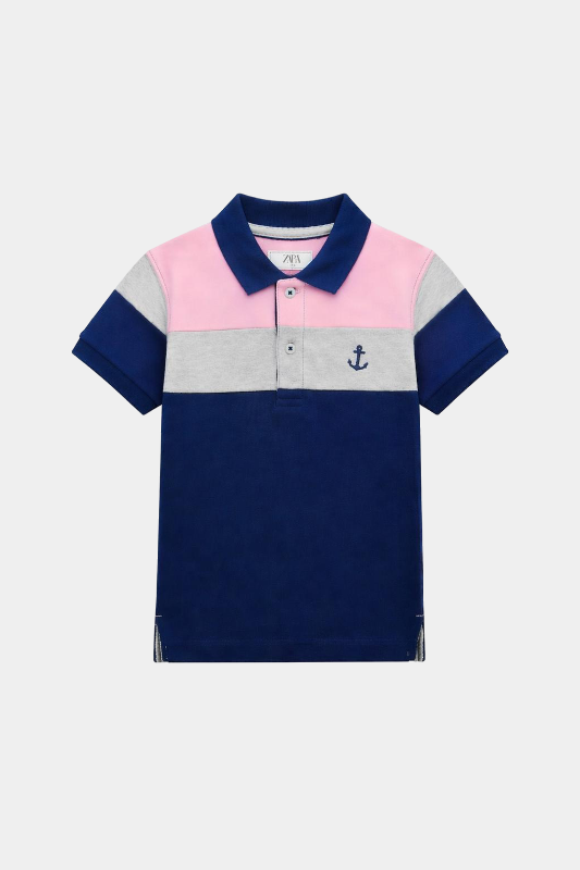 Anker Navy Blue polo shirt for Boys - MYK_Fatimas