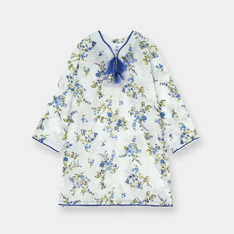 Luxury Dora Cotton Lawn Girls 2 Piece Suit