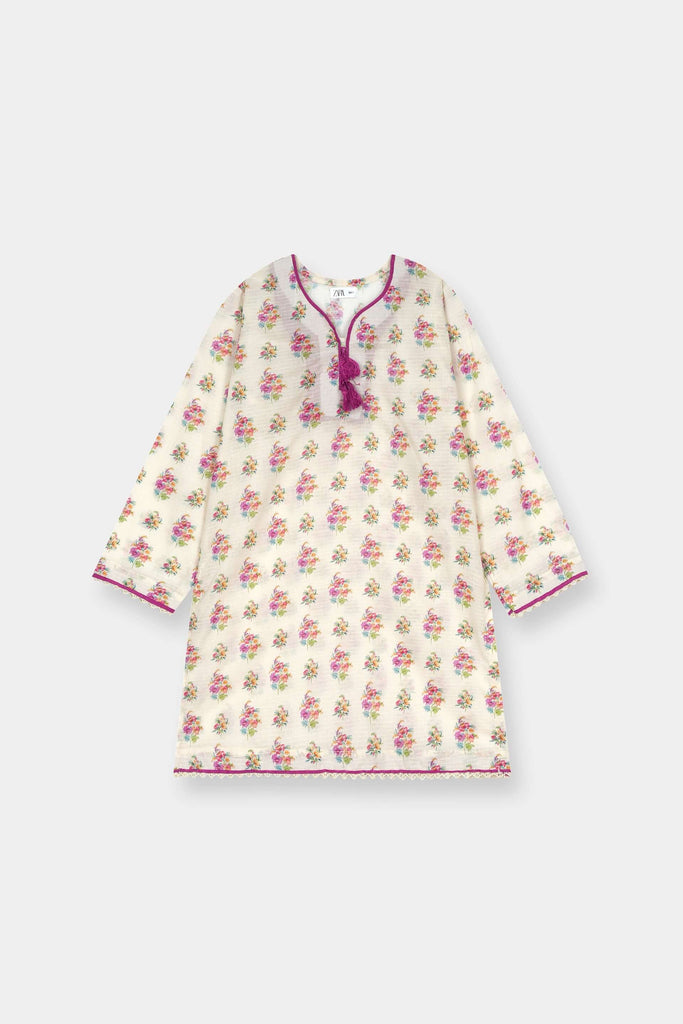 Luxury Dora Cotton Lawn Girls 2 Piece Suit 