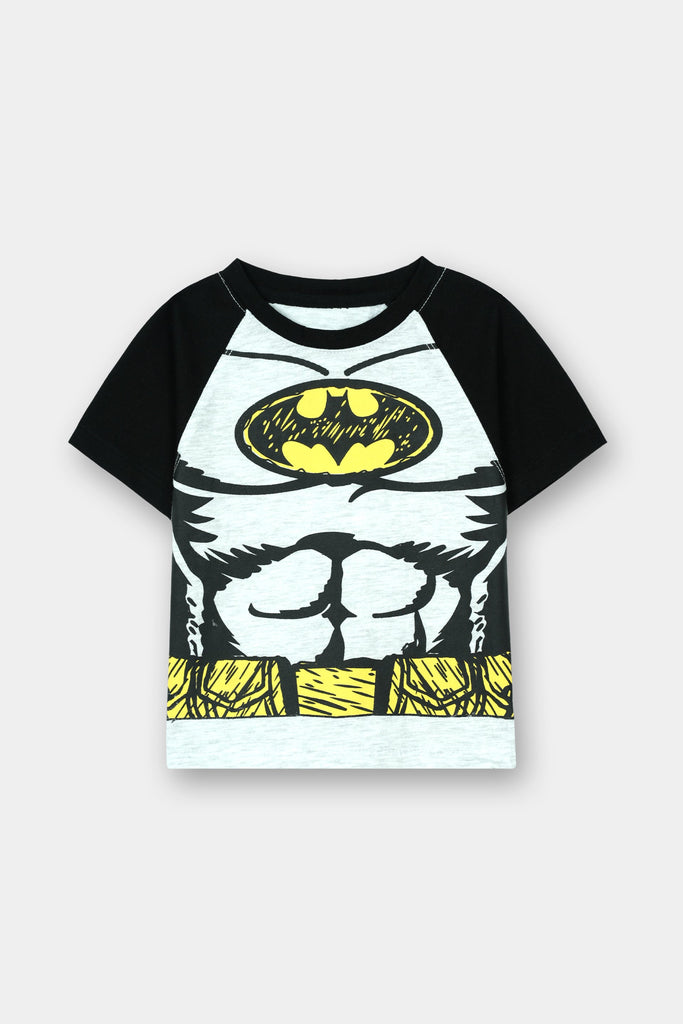 MYK Boys Batman Muscle Print Summer Co-ord Set - MYK_Fatimas