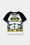 MYK Boys Batman Muscle Print Summer Co-ord Set - MYK_Fatimas