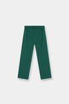 Boys Green White Striped Casual Co Ord Set