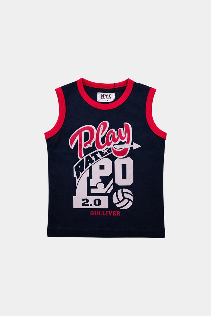 Play Water Polo Sleeveless Summer Set for Boys – Bold & Sporty - MYK_Fatimas