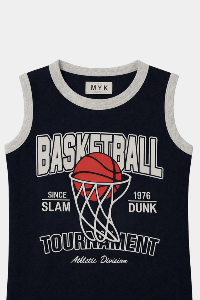 Sleeveless Basketball Tournament Outfit Boys - MYK_Fatimas