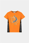 Boys' Orange Sports Summer Set – Superior Comfort & Style - MYK_Fatimas