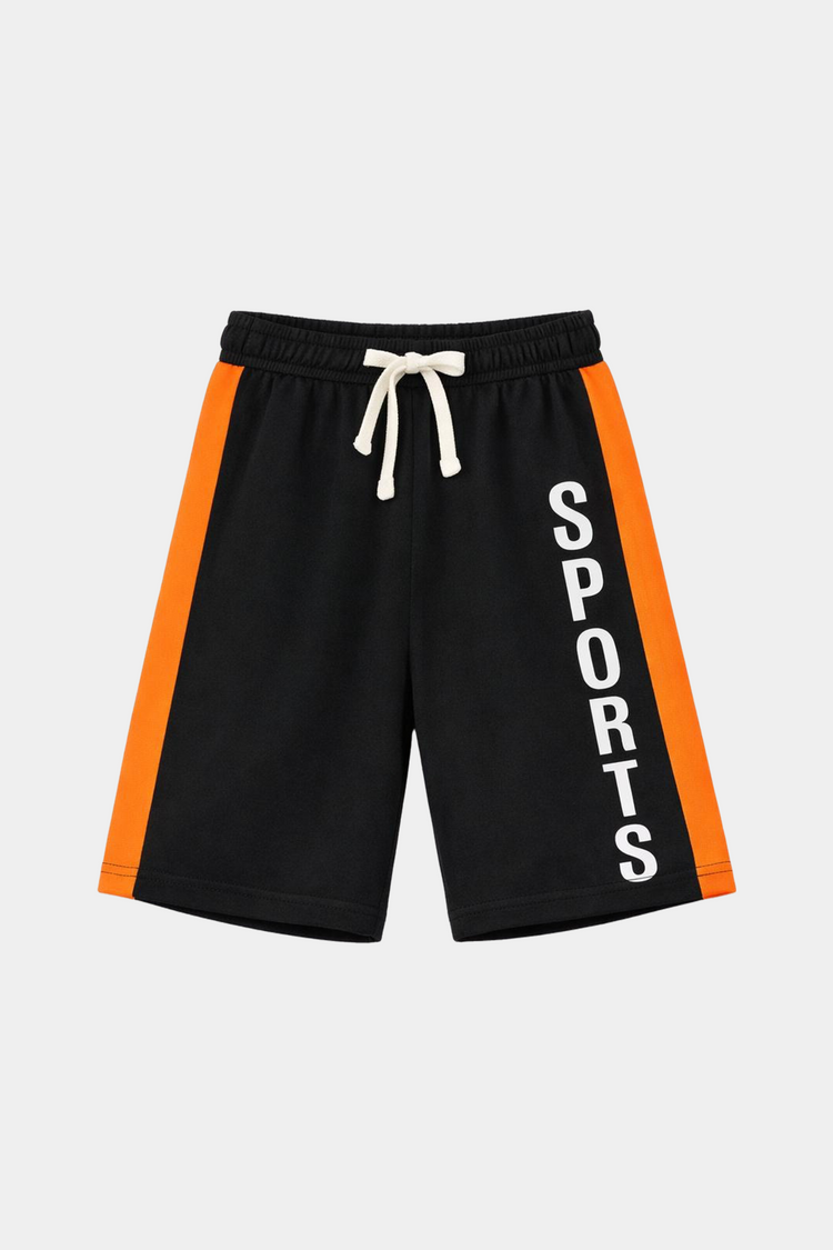 Boys' Orange Sports Summer Set – Superior Comfort & Style - MYK_Fatimas