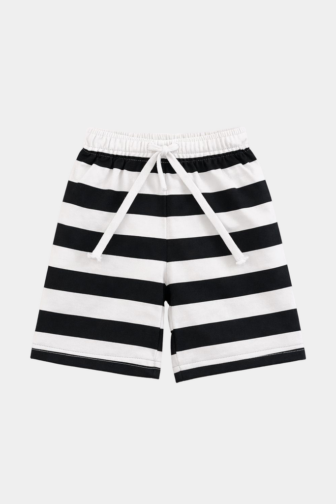 Adventure Begins Boys Summer Set – Monochrome Jeep Graphic Outfit - MYK_Fatimas