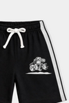 Boys Summer Striped Monster Truck Outfit – Black & White - MYK_Fatimas