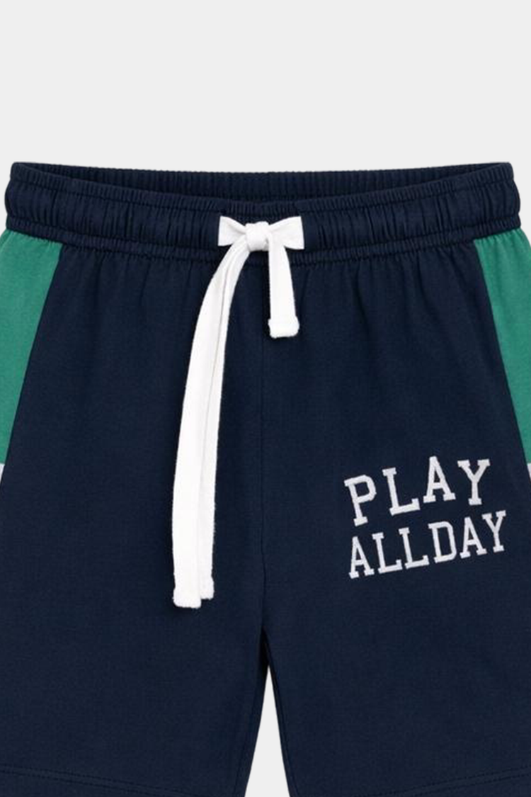 Play All Day Boys Cotton Summer Set – Sporty Colorblock Style - MYK_Fatimas