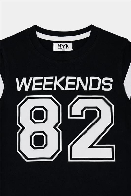 Black Weekend 82 Summer Outfit for Boys - MYK_Fatimas