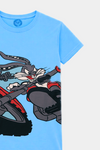Bugs Bunny Boys' Summer T-Shirt & Shorts Set – Blue & Black - MYK_Fatimas