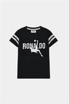 Ronaldo Inspired Black Summer Set for Boys - MYK_Fatimas