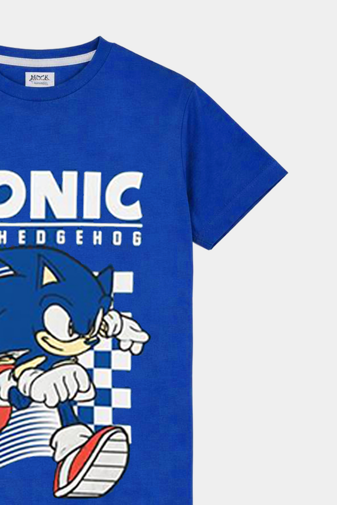 Sonic the Hedgehog Summer T-Shirt & Shorts Set for Boys - MYK_Fatimas