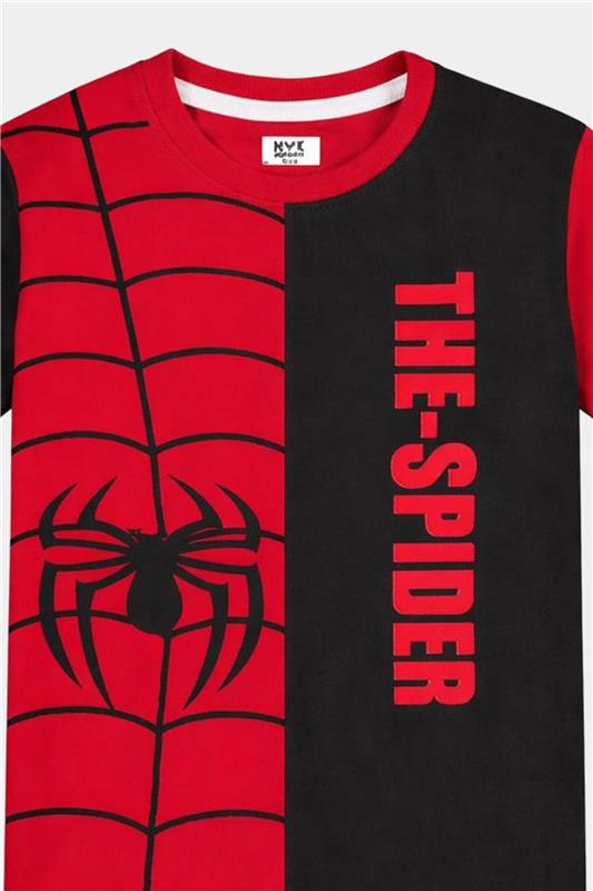 The Spider Boys’ Summer Set – Red & Black Superhero Edition - MYK_Fatimas
