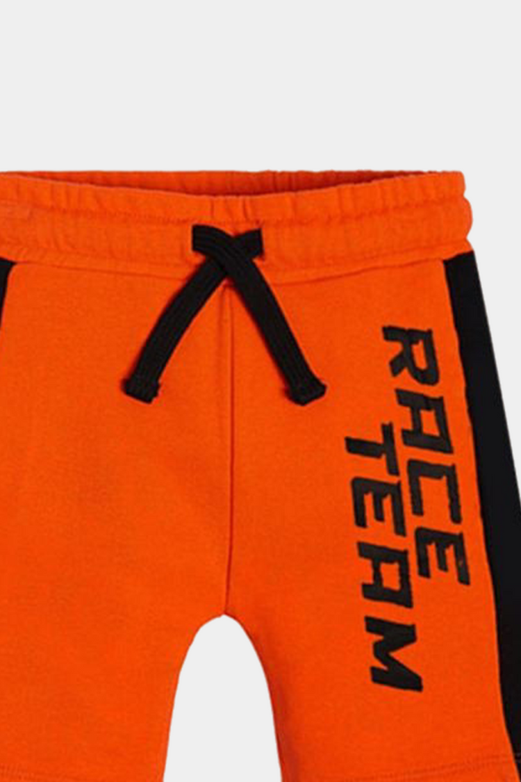 Ultimate Race Team Boys’ Summer Set – Black & Orange - MYK_Fatimas