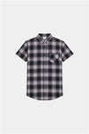 Boys’ Black & White Checkered Casual Shirt - MYK_Fatimas