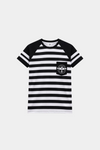 Boys Black & White Aeroplane Print Summer Co-Ord Set - MYK_Fatimas