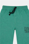 Dino Truck Summer Shorts Set for Boys - MYK_Fatimas