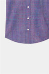 Boys Purple Checkered Short Sleeve Shirt & Matching Shorts Summer Outfit Set - MYK_Fatimas