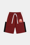 Boys' Basketball Themed Colorblock T-Shirt & Shorts Set - MYK_Fatimas