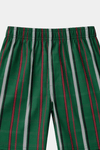 Boys Green Striped Shirt & Shorts Summer Outfit Set - MYK_Fatimas