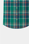 Boys Green Checkered Shirt & Matching Shorts Summer Outfit Set - MYK_Fatimas