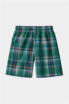 Boys Green Checkered Shirt & Matching Shorts Summer Outfit Set - MYK_Fatimas