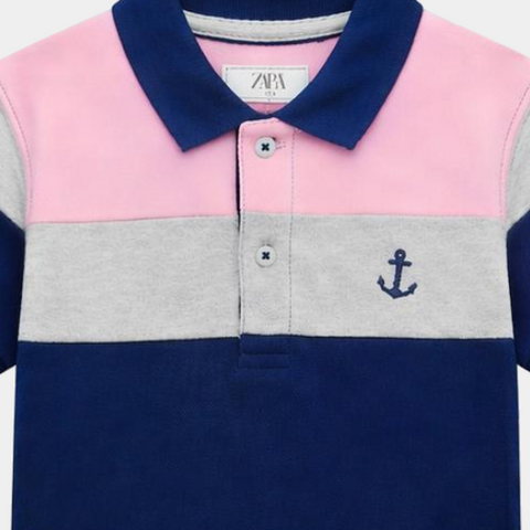 Anker Navy Blue polo shirt for Boys - MYK_Fatimas