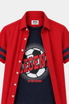 Boys' Summer Legend Shirt & Jacket Set - Stylish & Comfortable
