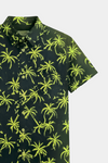 Boys Tropical Palm Green Linen Co-Ord Set – Cool Summer Style - MYK_Fatimas