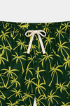 Boys Tropical Palm Green Linen Co-Ord Set – Cool Summer Style - MYK_Fatimas