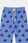 Blue Fox Print Summer Night suit Set - MYK_Fatimas