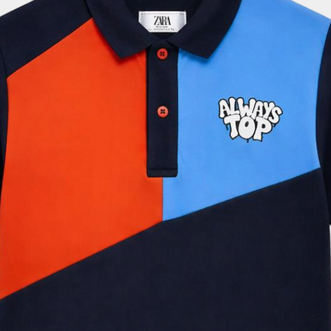 Always On Top MYK Toddler Boys Color block Polo Shirt - MYK_Fatimas