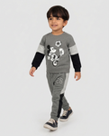 Kids Minnie Mouse Zip-Up Hoodie & Trouser Set