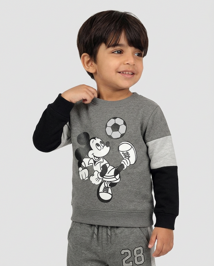 Kids Minnie Mouse Zip-Up Hoodie & Trouser Set