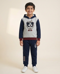 Kids Bugs Bunny Color Block Hoodie & Trouser Set – 2 Piece