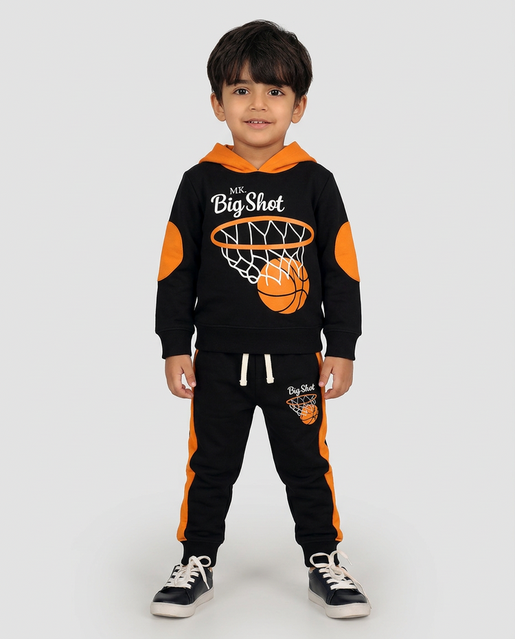  Zip-Up Hoodie & Trouser Set