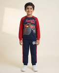 Boys Ready to Roll Monster Truck Navy Sweat Suit 